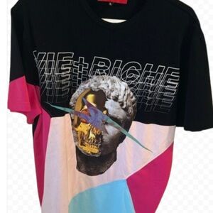 Men's Multicolor Graphic Tee